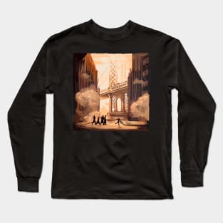 Once Upon a Time in America Illustration Long Sleeve T-Shirt